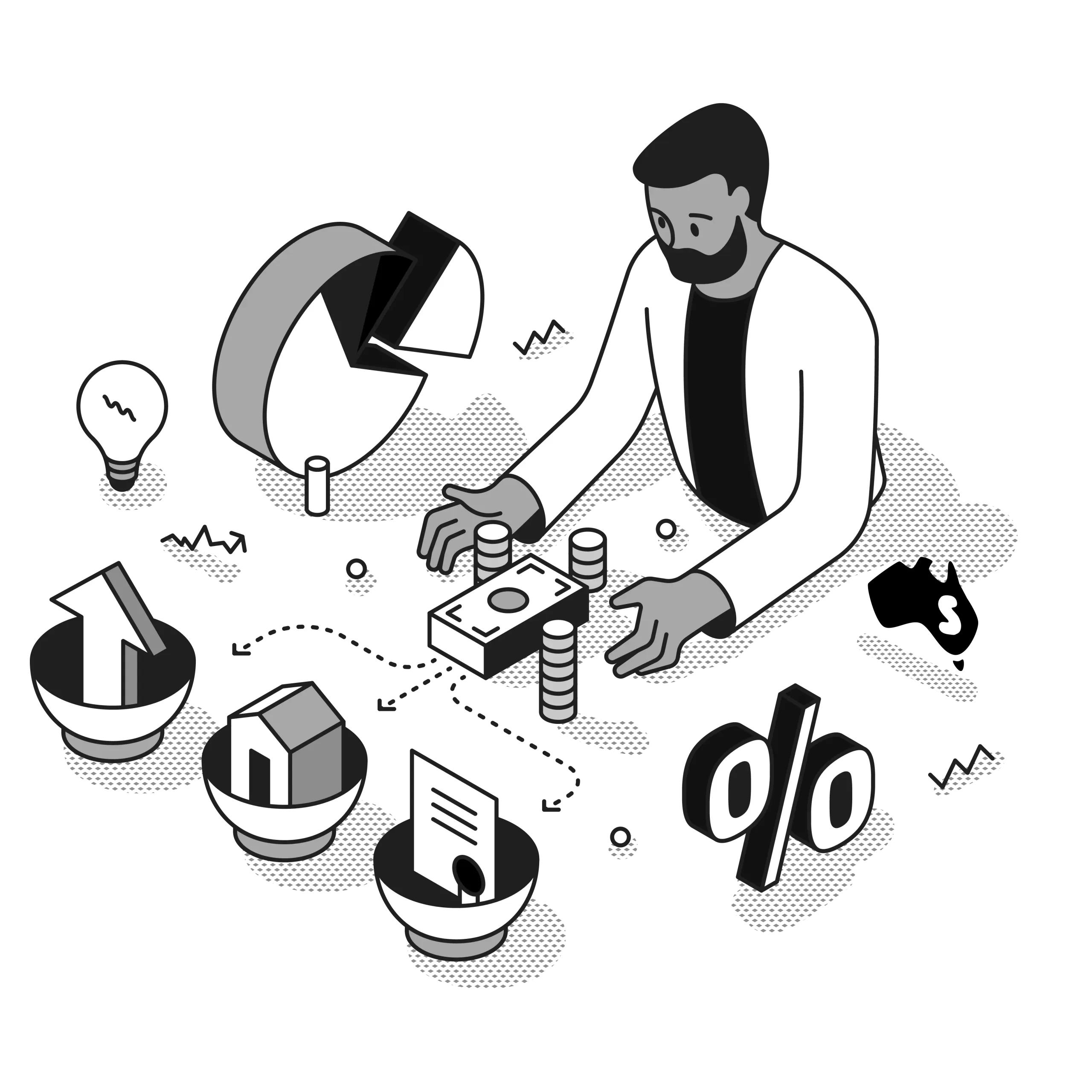 hubspot - erp integration illustration