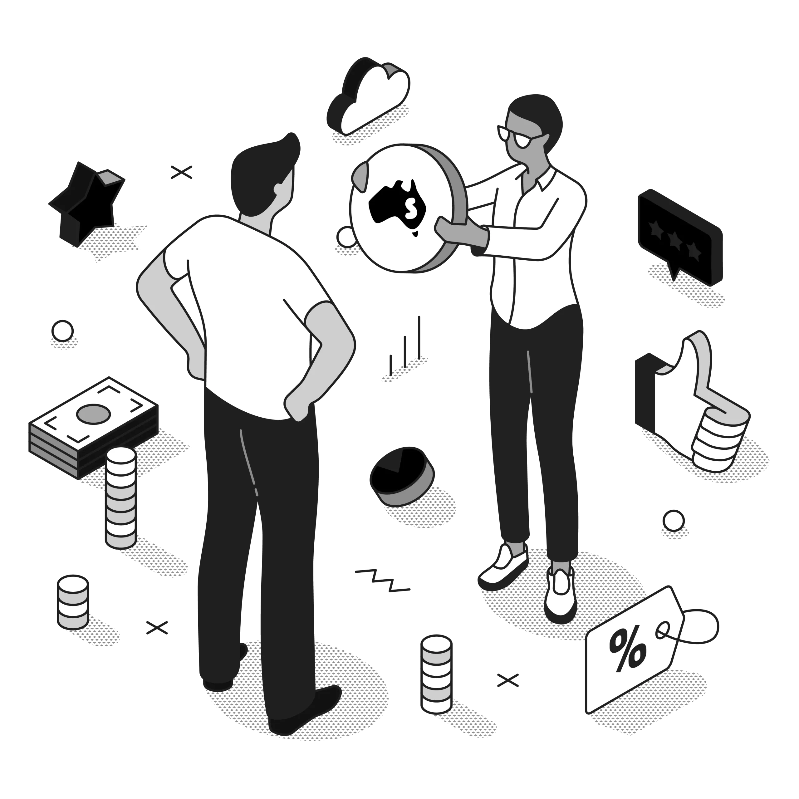 hubspot partner illustration