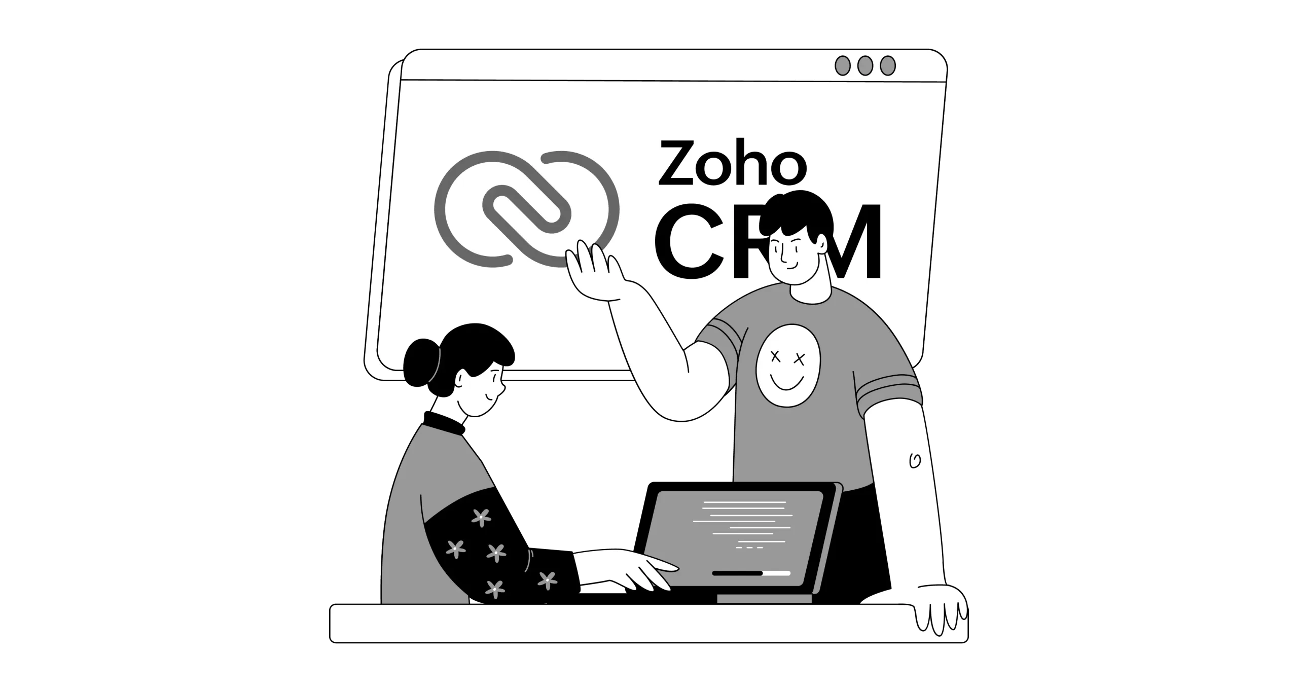 zoho crm new zealand illustration