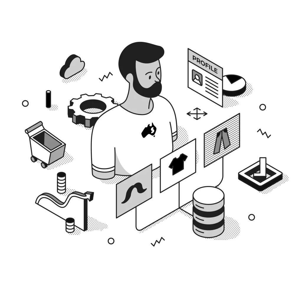 hubspot and woocommerce integration illustration