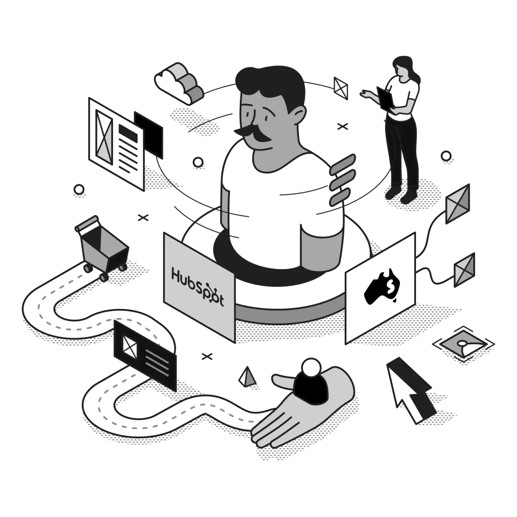 illustration of e-commerce growth